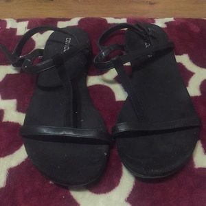 Black Sandals (size 37)